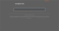 Desktop Screenshot of novegian.com